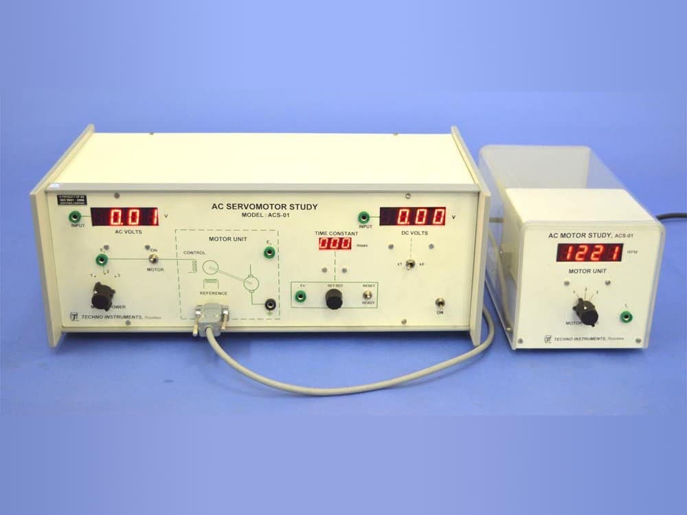 AC Servomotor Study (Model ACS-01)