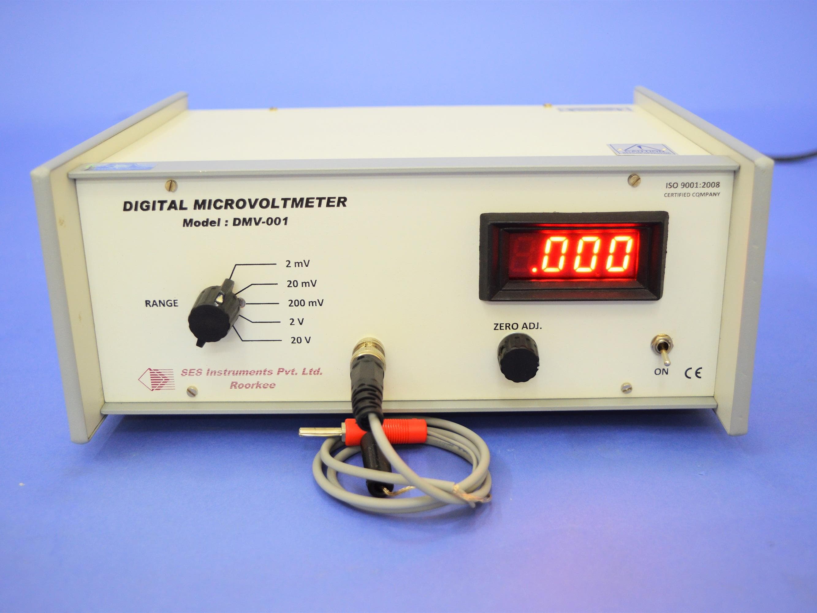 Digital DC Microvoltmeter (Model DMV-001)